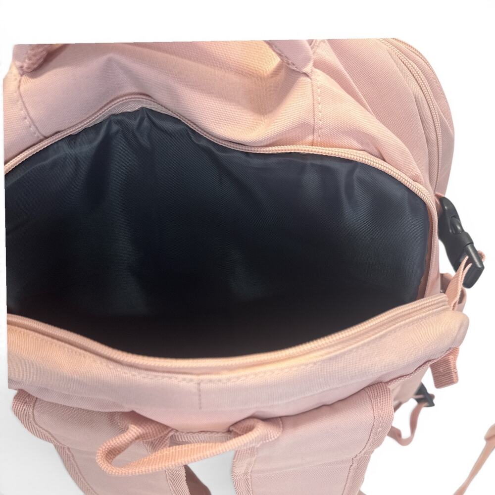 Large Pink Travel Backpack Carry On Weekender Bag w/ 2 Packing Cubes NWOT - Picture 5 of 8